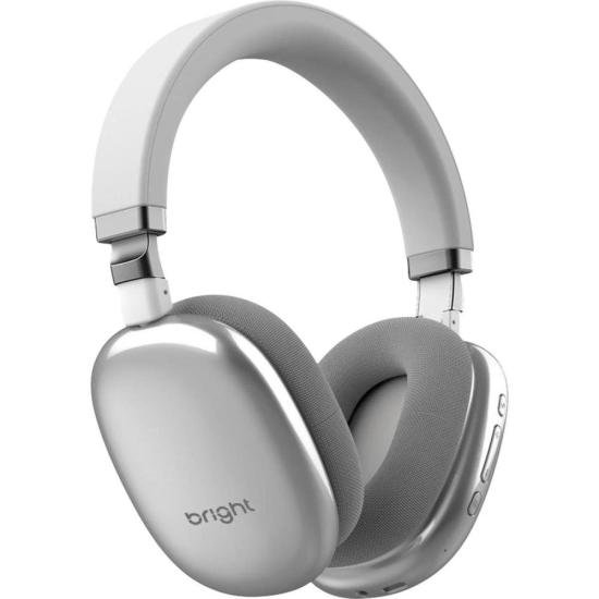 Headphone Bright Pilot Bluetooth Branco [F002]
