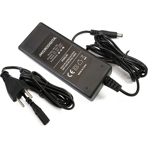 Fonte De Alimentação Bivolt Automática 16v 2,8a Ma 300 Microdigital [F097]