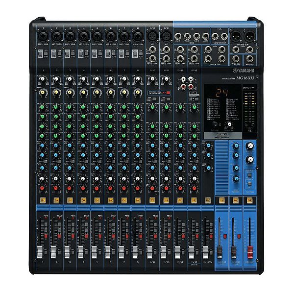 Mesa De Som Analógica Mg 16xu Yamaha [F097]