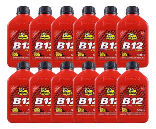 Kit 12 Bardahl B-12 Plus 500 Ml - UN / 12 [F109]
