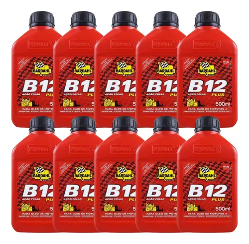 Kit 10 Bardahl B-12 Plus 500 Ml - UN / 10 [F109]