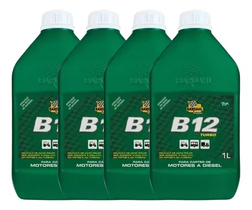 Kit 4 Bardahl B-12 Turbo 1 L - UN / 4 [F109]