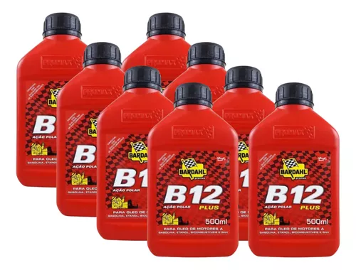 Kit 8 Bardahl B-12 Plus 500 Ml - UN / 8 [F109]