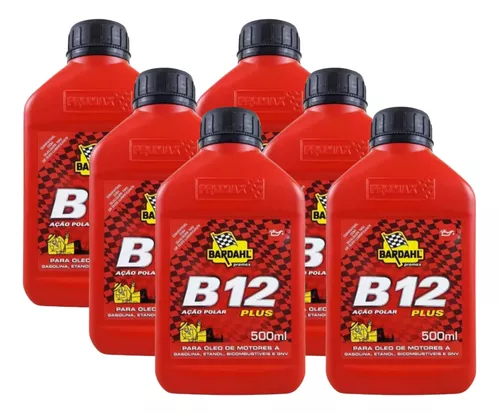 Kit 6 Bardahl B-12 Plus 500 Ml - UN / 6 [F109]