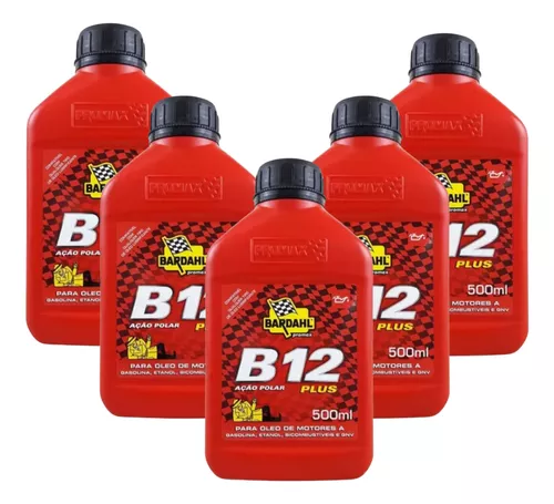 Kit 5 Bardahl B-12 Plus 500 Ml - UN / 5 [F109]