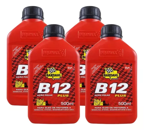 Kit 4 Bardahl B-12 Plus 500 Ml - UN / 4 [F109]
