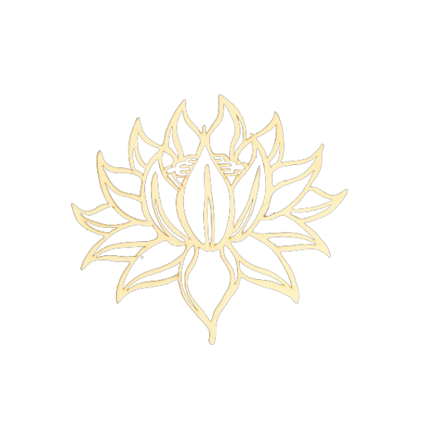 Mandala Flor De Lotus Em Mdf Branco [F031]