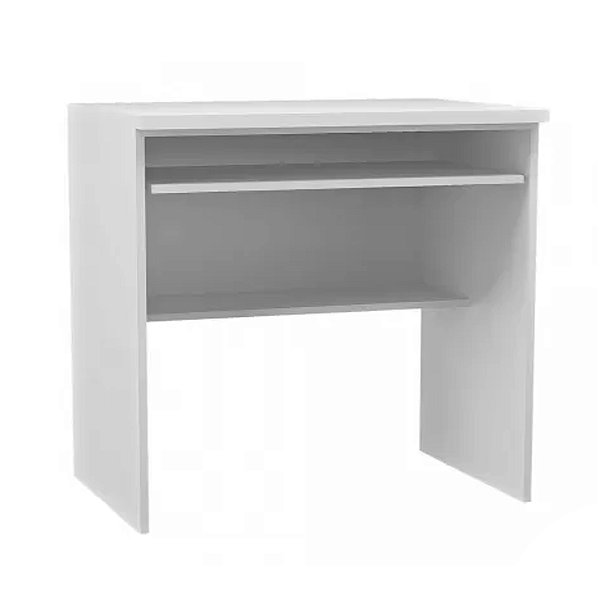 Mesa Para Computador Branco Em Mdf [F031]