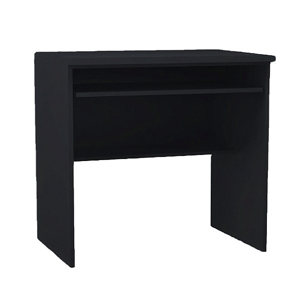 Mesa Para Computador Preto Em Mdf [F031]
