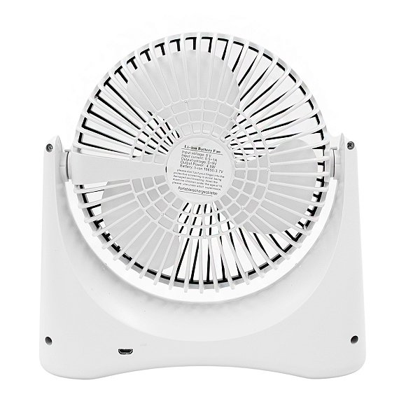 Mini Ventilador Portátil Usb Recarregável De Mesa 3 Velocidades [F102]