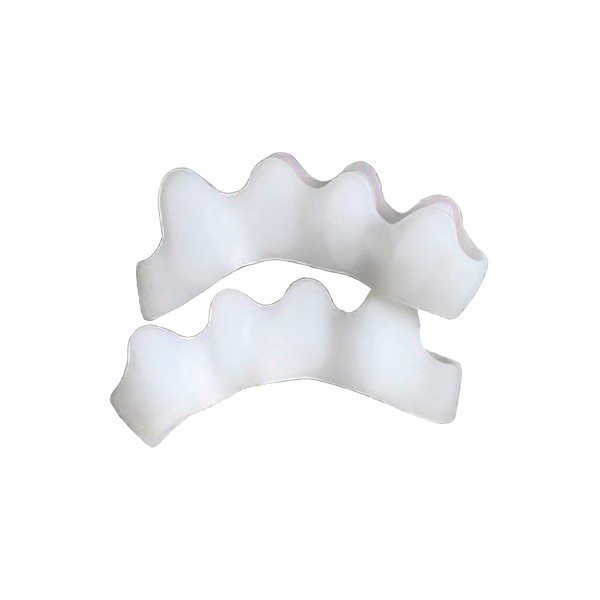 Par Separador De Dedos De Silicone Para Calos E Joanete [F102]