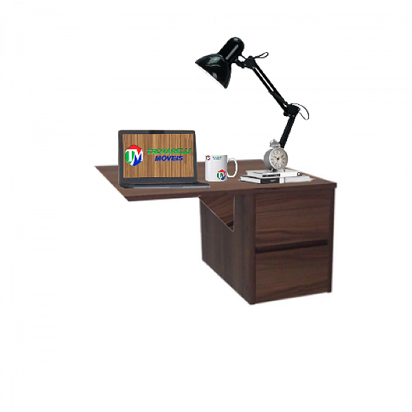 Escrivaninha Suspensa Mesa Para Notebook Madeirado Em Mdf [F031]