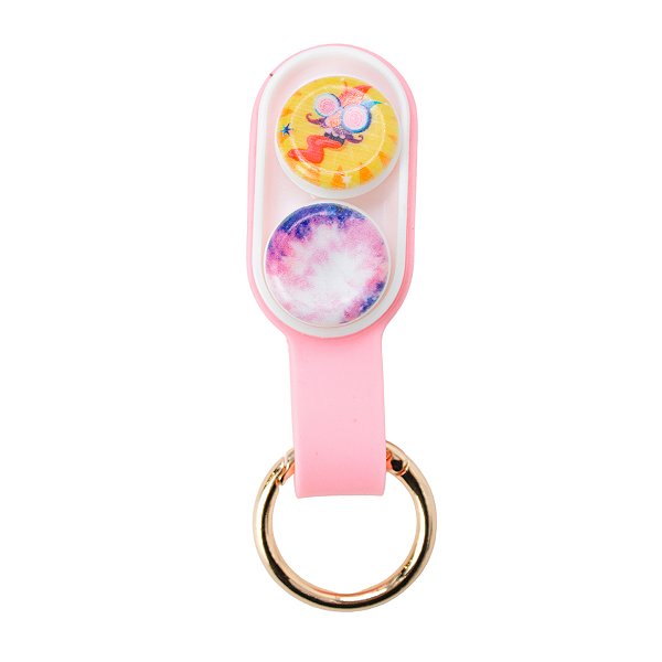 Pop Puck Brinquedo Antistress Magnetico Imã Fidget Cor:rosa [F102]