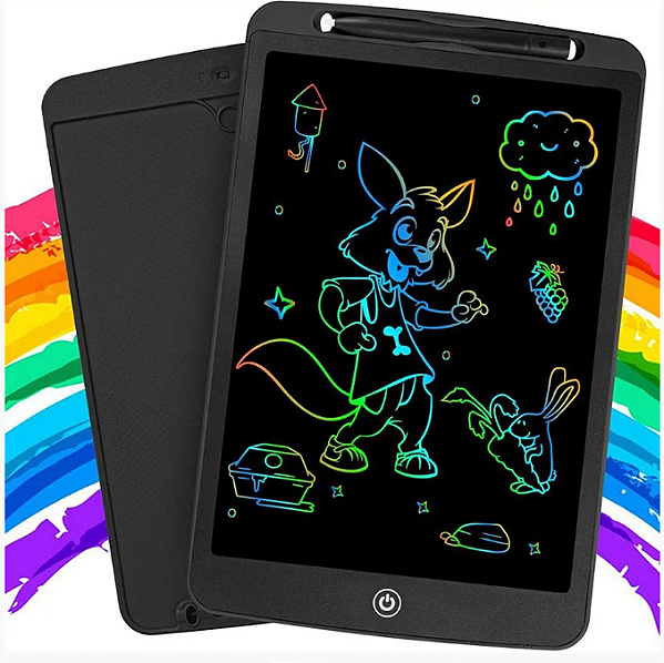 Tablet Infantil Lousa Mágica Digital Lcd 8,5 Para Desenho Colorido [F102]