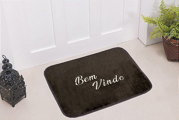 Tapete Para Porta Bem Vindo [F101]