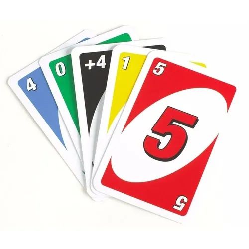 Uno Jogo De Cartas [F102]