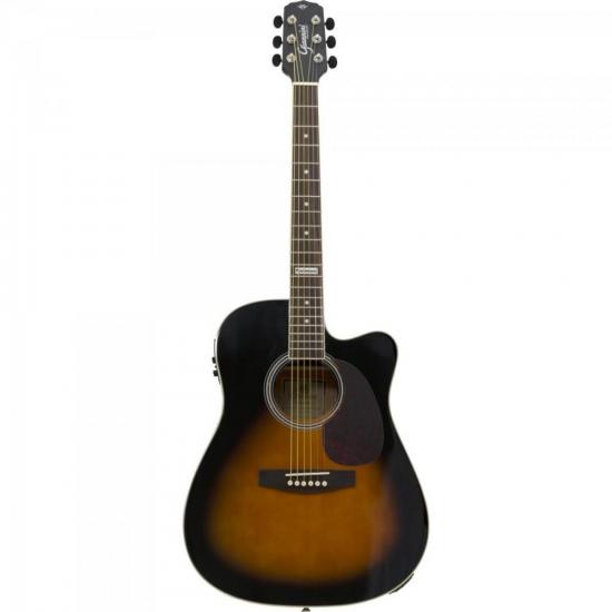 Violão Giannini GF1D CEQ Eletroacústico Aço 3 Tons Sunburst Sunburst [F002]