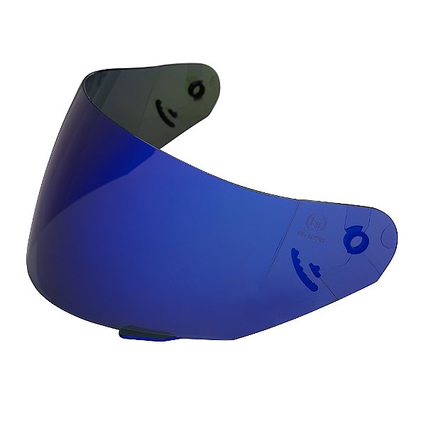 Viseira  Mascara Texx Espelhada Azul Mod. Hawk [F016]