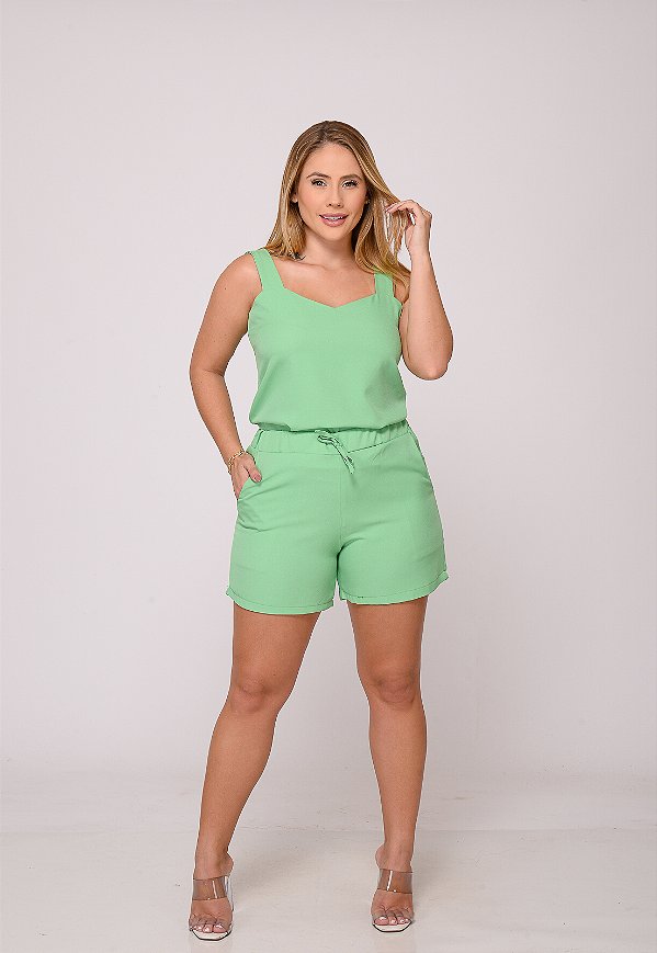 Conjunto Feminino 7938 Hortela [F075]