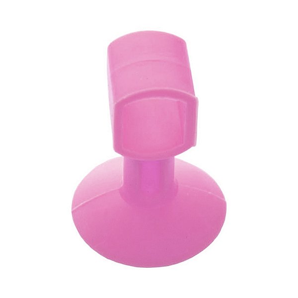 Protetor De Porta Maçaneta Residencial Silicone Com Ventosa Amortecedor Protege Parede Multiuso [F102]