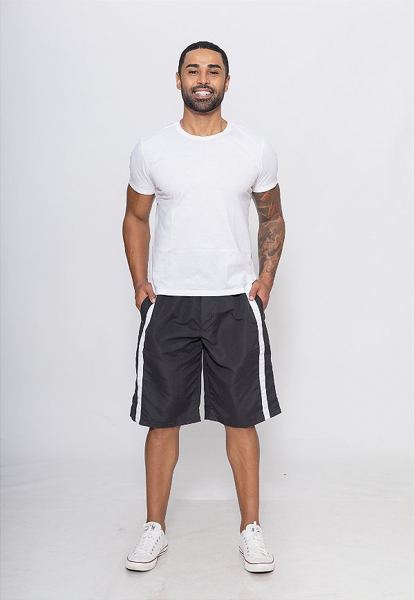 Bermuda Microfibra 5667 Preto [F075]