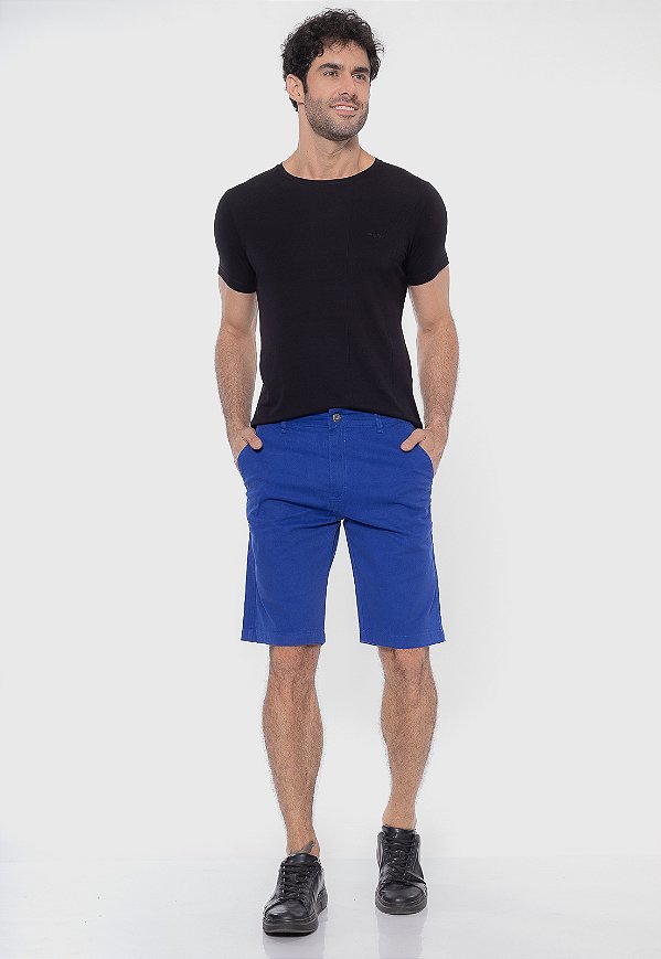 Bermuda Sarja 7879 Azul Royal [F075]