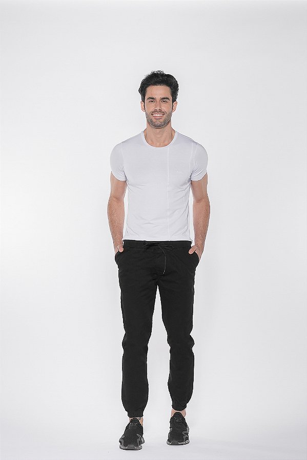 Calça Jogger Macaw 7823 Preto [F075]