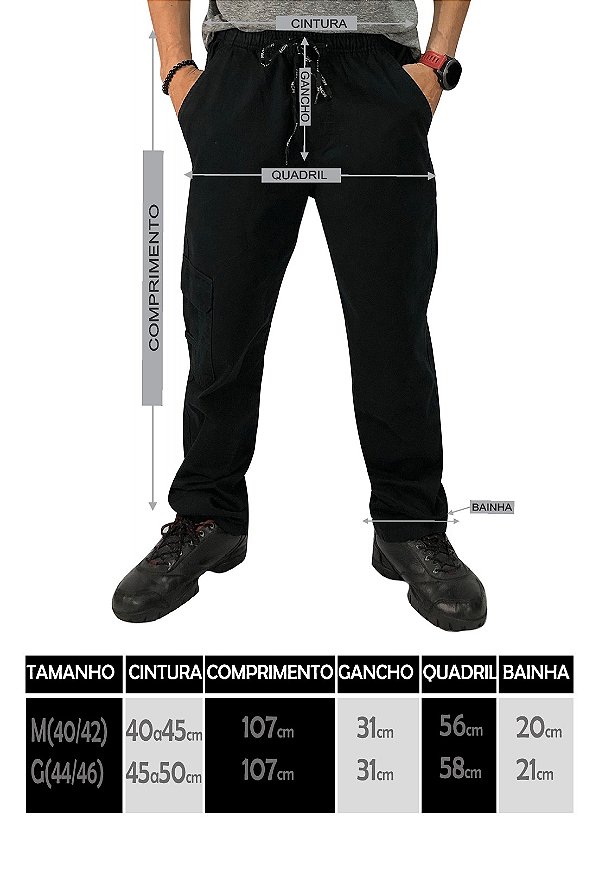 Calça Sarja Macaw 7739 Preto [F075]