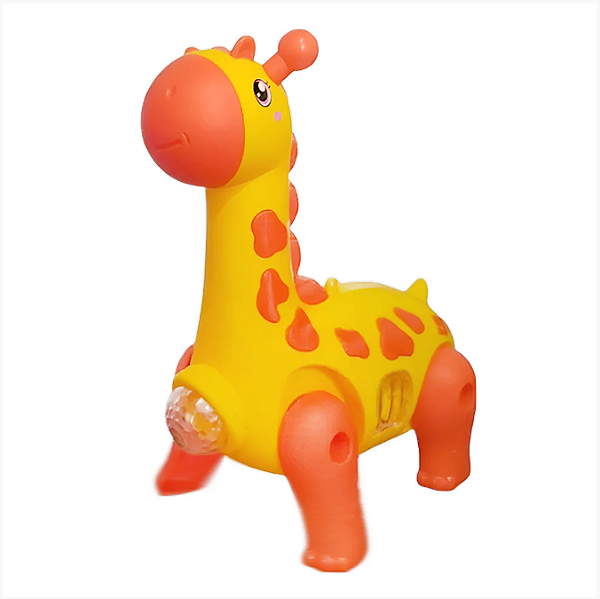 Girafa Brinquedo Infantil Dançante Robô Som Luz Crianças Bebe [F102]