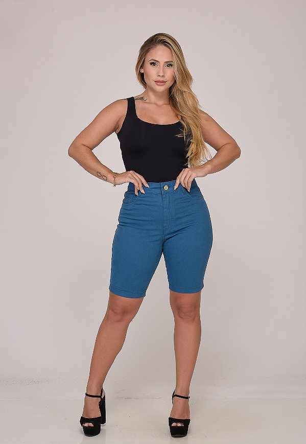 Bermuda Feminina 7883 Blue [F075]