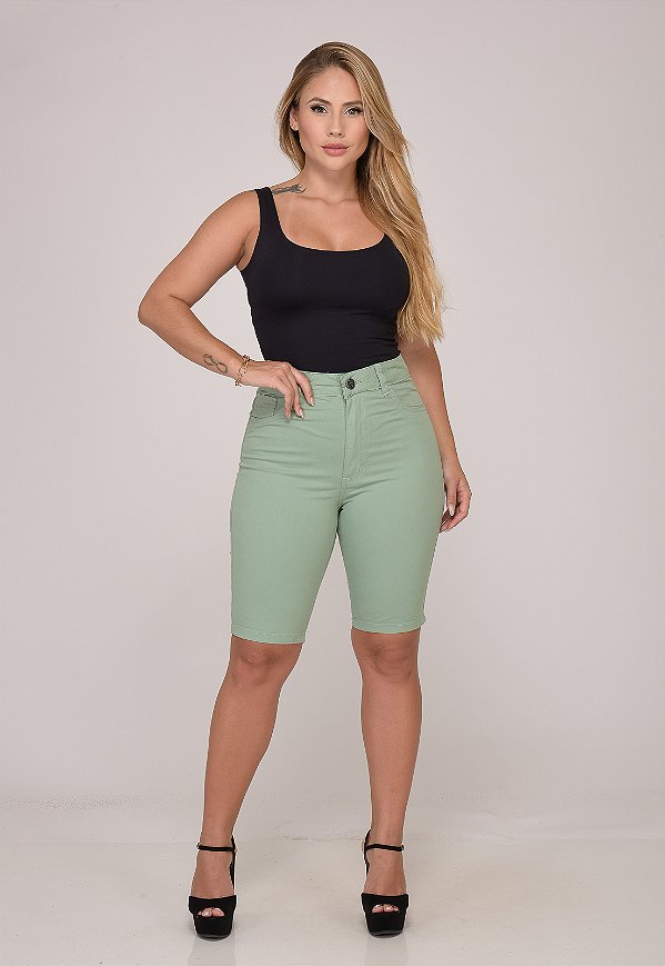 Bermuda Feminina 7883 Green [F075]