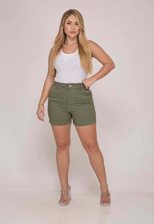 Shorts Feminino 7933 Aspen Green [F075]