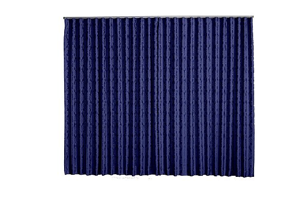 Cortina Jacquard 2,80x2,70 Para Trilho Suíço [F122]