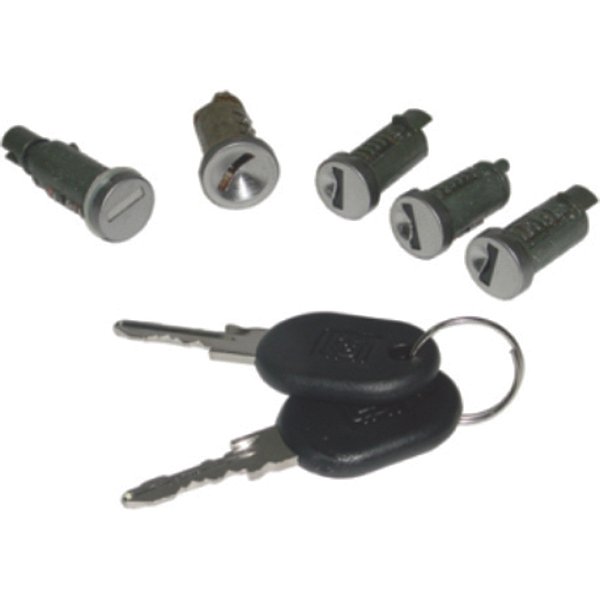 Conjunto Cilindros Portas Ignição Combustível 5 Pçs Prêmio [F103]