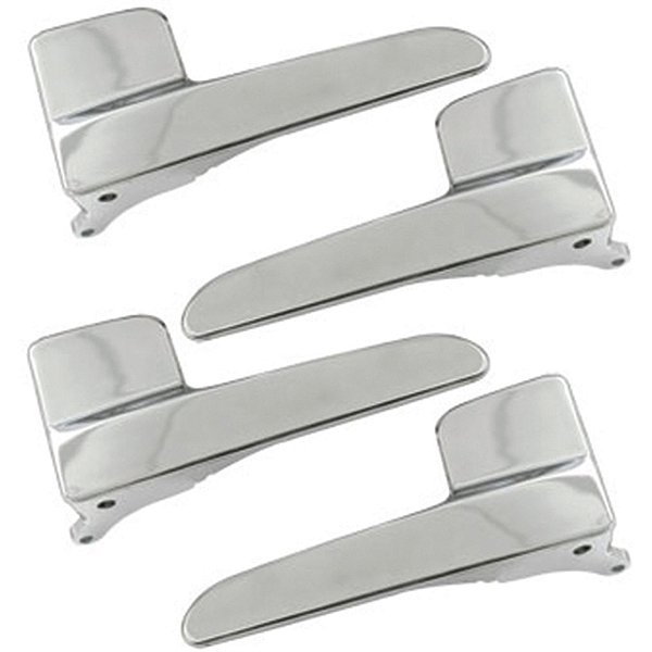 Conjunto Maçaneta Int Porta Fox 2pts Cromada [F103]