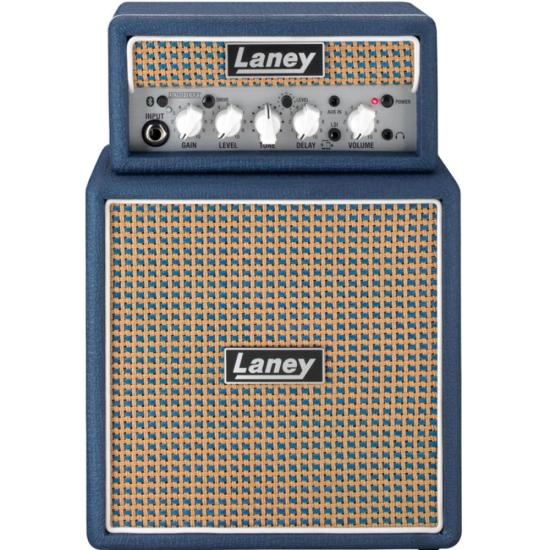 Mini Amplificador Para Guitarra Laney Ministack-B-Lion Azul [F002]