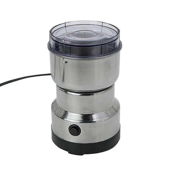 Moedor De Cafe Sementes Eletrico Inox Mini 150w 110v [F102]