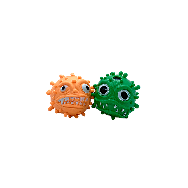 Vírus Squishy De Halloween Anti Stress - Display 12 Unidades [F130]