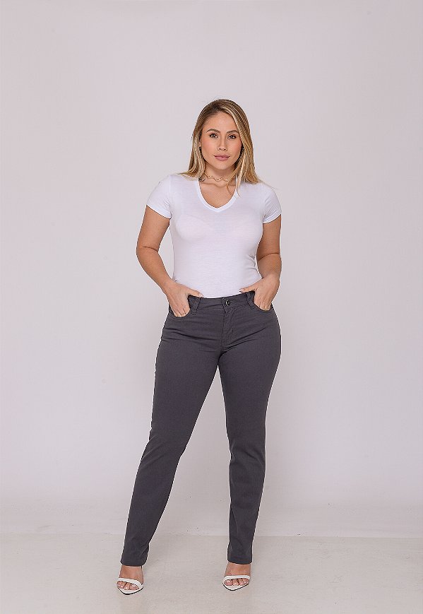 Calça 7831 Grafite Skinny Bella Canvas [F075]