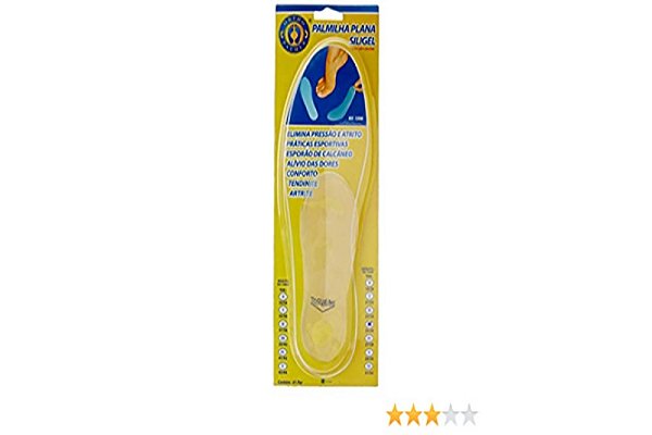 Palmilha Plana Siligel Infantil 25/26 Ortho Pahuer 12000i [F132]