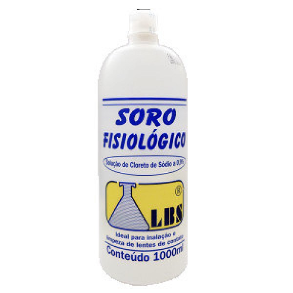 Solução Fisiologica Frasco 1000ml Lbs [F132]