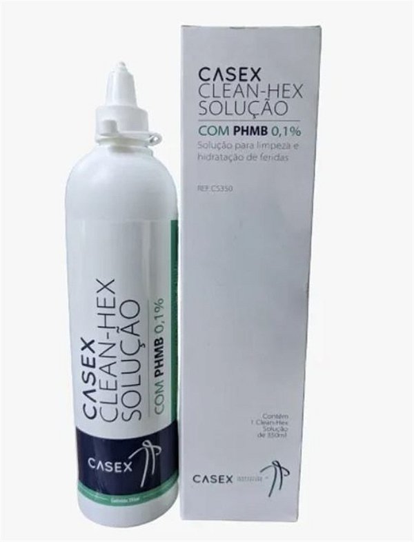 Soluçao De Limpeza 350ml C/ Polihexanina Phmb Casex Cs350 [F132]