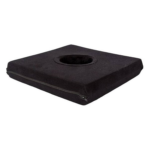 Almofada Quadrada Com Orificio Latex Perfetto [F132]