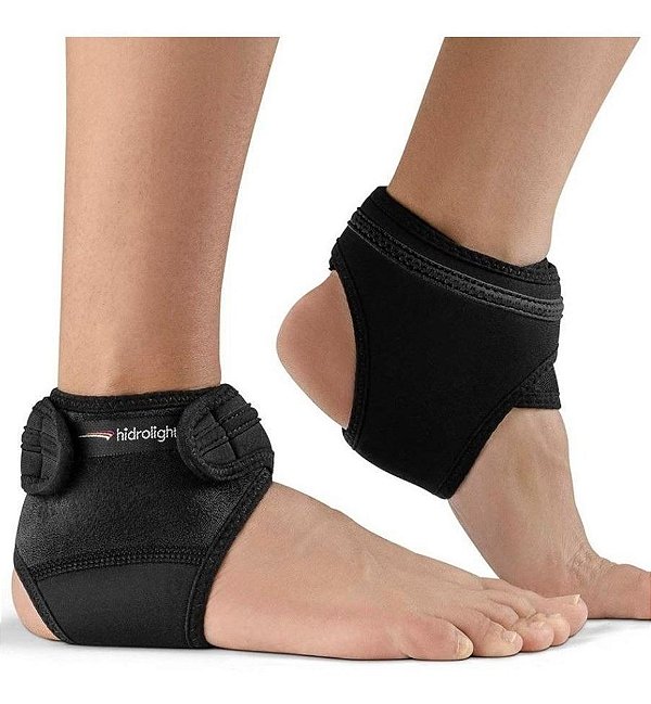 Tornozeleira Cross Ajustavel Preto Hidrolight H89 [F132]
