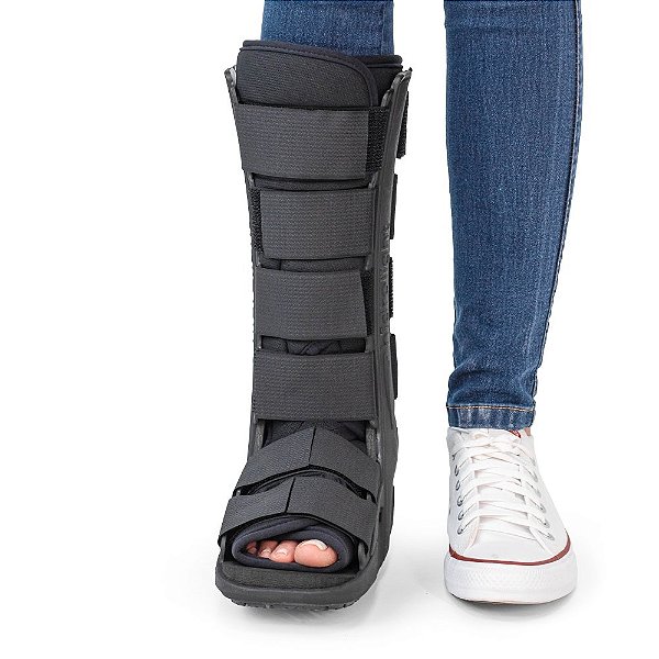 Bota Imobilizadora Standard Preta Longa P Hidrolight Or1038 [F132]