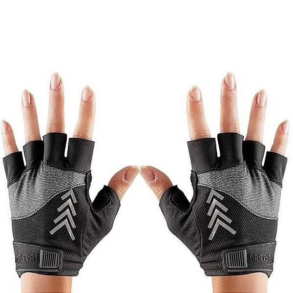 Luva Ciclismo Balance Preto/cinza G Hidrolight H95_6 [F132]