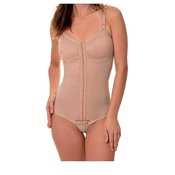Cinta Pos Cirurgica Estilo Body Lipoaspiraçao Gg Chocolate 60602 New Form [F132]