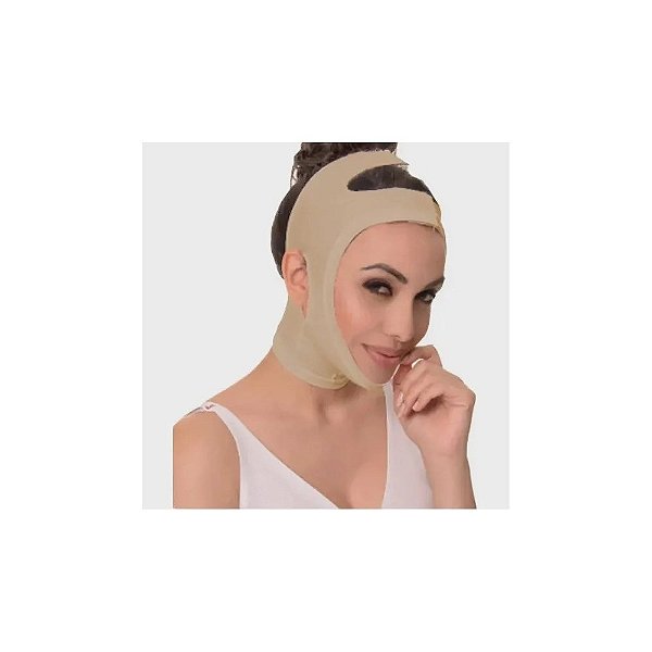 Cinta Facial Pos Cirurgica G Chocolate 60801 New Form [F132]