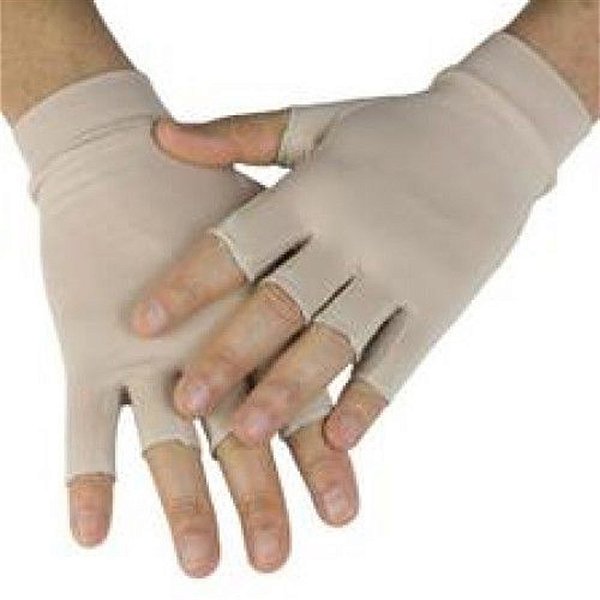 Luva Curta Com Protecao Uv Chocolate P New Form 81001 [F132]