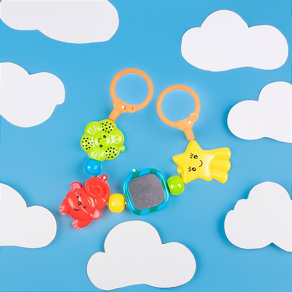 Móbile Infantil Natureza Berço Carrinho Distração Bebê [F102]